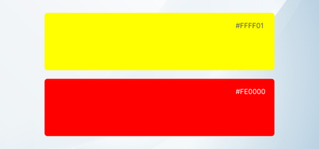 Yellow + Red