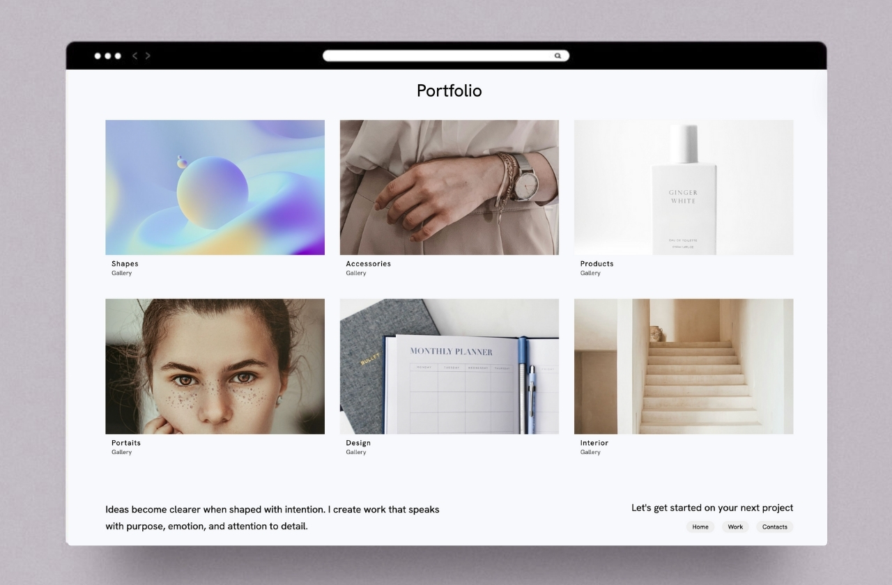 Thumbnail for A simpler way to create pages in portfolio website