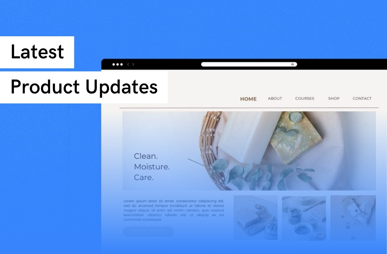 Thumbnail for What’s new in Portfoliobox: August product updates